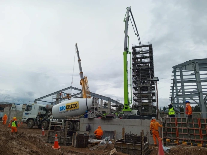 Suministro de concreto obras
