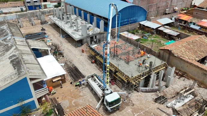 Suministro de concreto obras